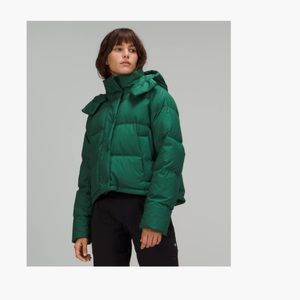 lululemon Wunder Puff Cropped Jacket Ski Jacket